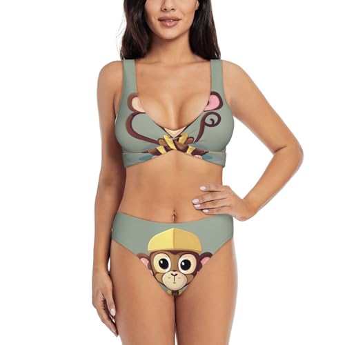 Maillot de bain deux pièces séchage rapide pour piscine et mer