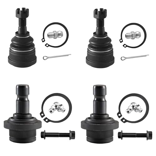 ASTARPRO 4pcs Front Upper and Lower Ball Joints Kits Compatible