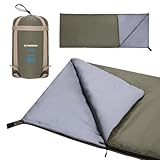 SNTSNTBOM Camping-Schlafsack für Erwachsene, für Outdoor-Enthusiasten...