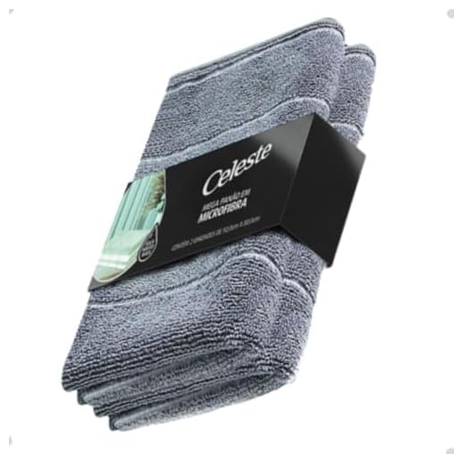 2 Super Panos de Chão Grandes em Microfibra 80x50 Panão