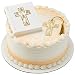 Religious Bible and Cross Cake Topper