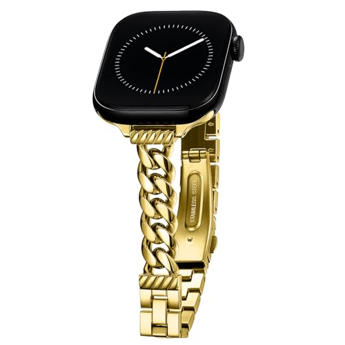 Apple Watch Series 11�A10�A9�A8�A7�A6�A5�A4�A3�A2�A1�ASE 3/2/1�A���f�B�[�X�p�X�����`�F�[���E�H�b�`�o���h�AApple Watch 40mm 41mm 42mm 38mm 44mm 45mm 46mm iWatch�p,