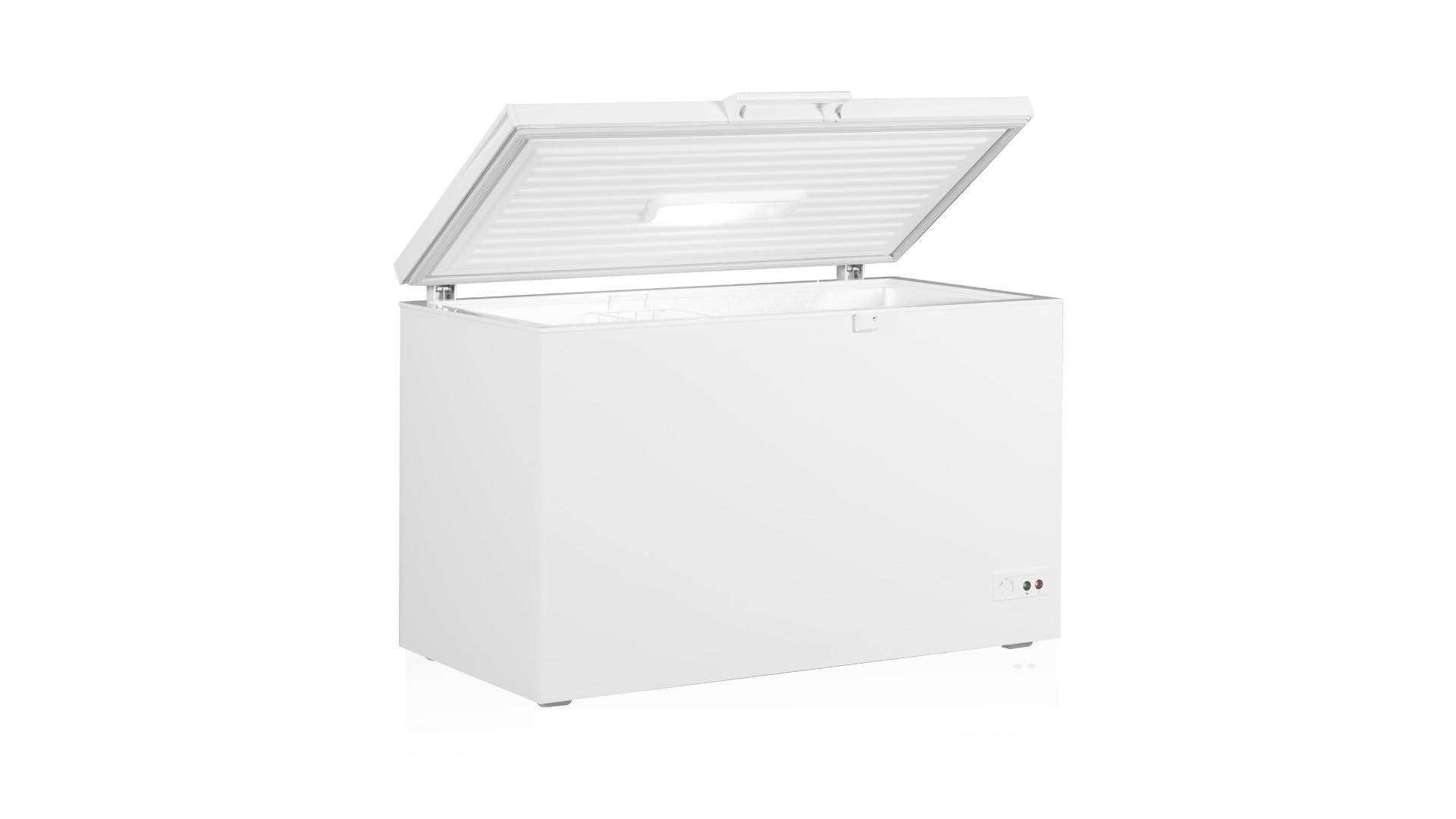 SOLTHERMIC CH400-CHS395 CONGELADOR DUAL (MODO FRIGORÍFICO Y MODO CONGELADOR) ARCON HORIZONTAL BLANCO/CAPACIDAD 400 L. / PUERTA CON ASA INCORPORADA/SILENCIOSO/BAJO CONSUMO/LUZ INTERIOR