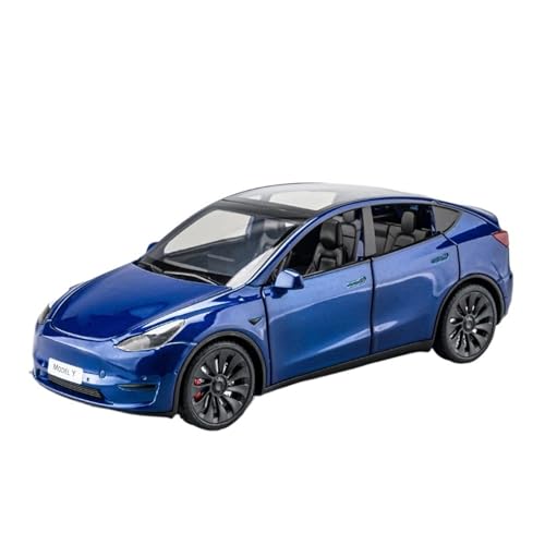Modèle réduit en alliage 1/24 robuste bleu pour éviter les casses répétées