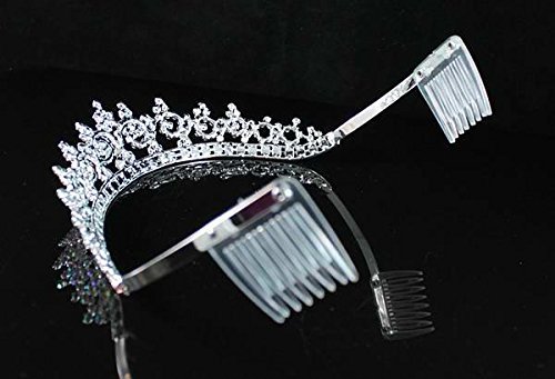 Side view of the Tiara T301a, showing the integrated hair combs designed for secure attachment.