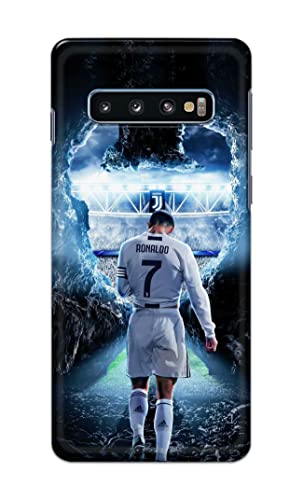 Image of Printed Hard Back Cover Case for Samsung Galaxy S10 Plus | Samsung S10+ Back Cover (Footbal Legend) -702