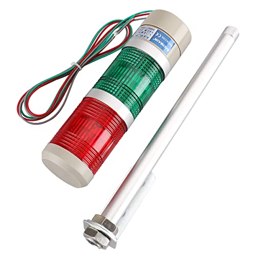 Feu de signalisation industriel LED Baomain bicolore pour commande 12V - 3