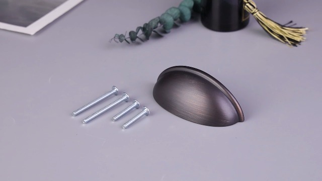 Probrico 3" Cabinet Cup Pulls - Oil Rubbed Bronze, Zinc Alloy, 50 Pack For Drawers & Doors - View #9
