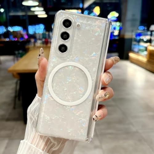 Coque rigide ultra-fine pour Samsung Z Fold 5 haute finition avec charnière magnétique innovante