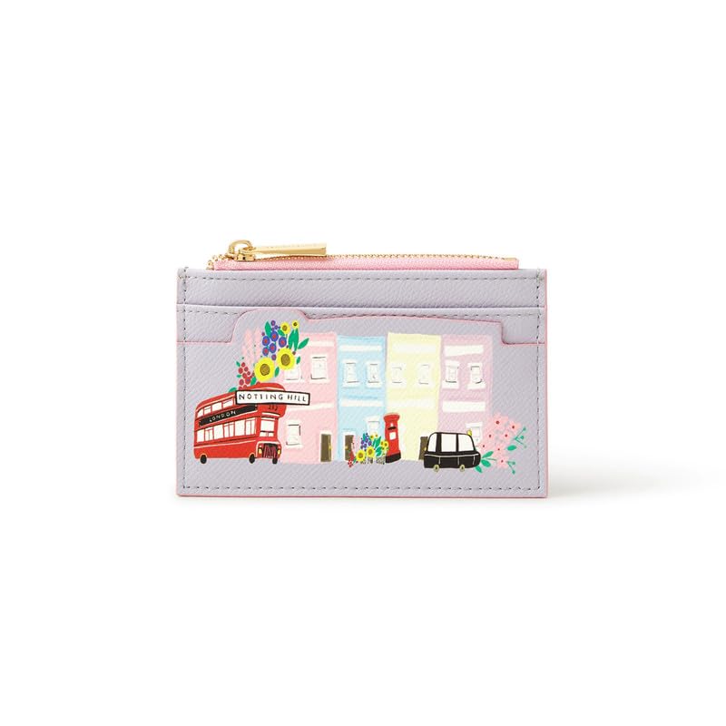 accessorize London Women's London Notting Hill Card Holder | Faux Leather Wallet for Women Stylish | Small Coin Purse for Ladies | Zip Card Case-picture-31