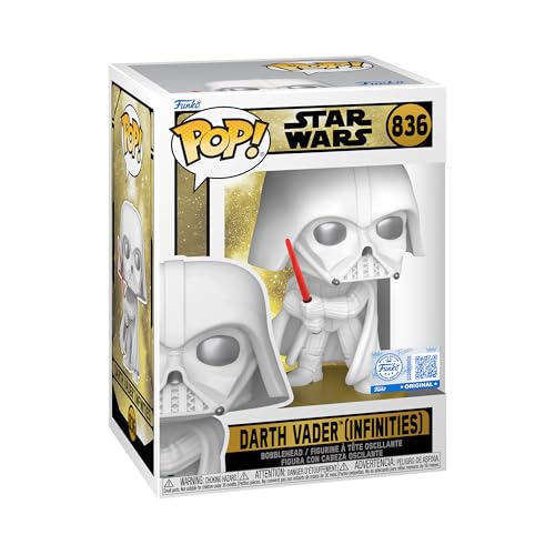 Funko Pop! Star Wars: Infinities Return of The Jedi - Comic Book Series - Darth Vader in White Armor - Figura de Vinilo Coleccionable - Idea de Regalo - Mercancía Oficial