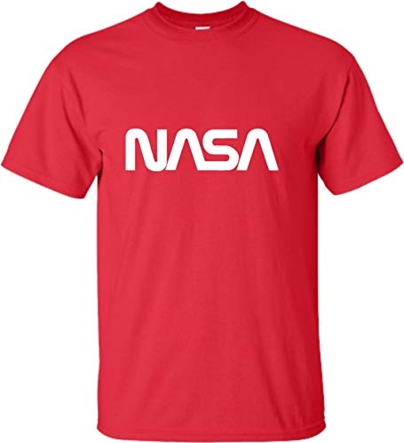 Go All Out X-Large Red Adult NASA Worm Logo T-Shirt