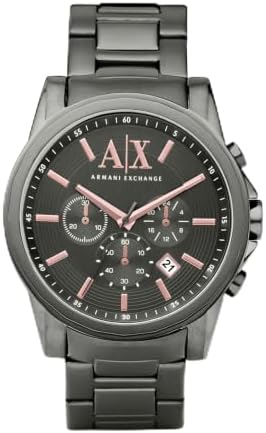 Armani Exchange Watch, Men's Chronograph, Stainless Steel Watch, 45mm case size