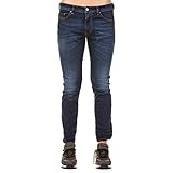 5-Pocket Style Diesel Herren Thommer Skinny Jeans, Blau (Blau 01), 31W / 32L