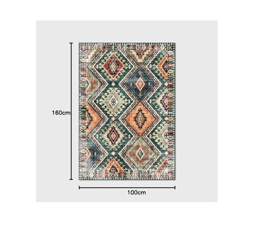 Tapis de salon à design géométrique pour sol facile à entretenir - 3