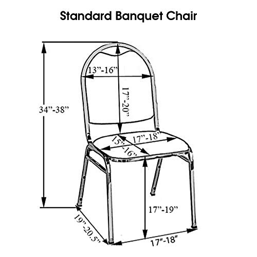 Your Chair Covers - Stretch Spandex Banquet Chair Cover - Black And White Polka Dot, Wedding Slip Covers, Premium Quality Chair Cover #TOP4