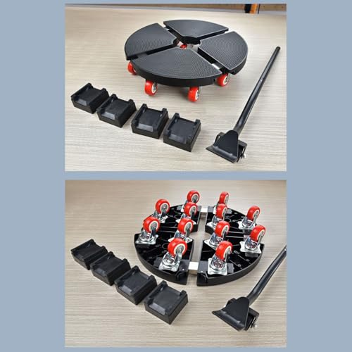 Mueva macetas pesadas sin esfuerzo con este soporte resistente con ruedas ajustable 7