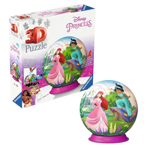 Puzzle 3D Ball 72 pièces : Le bal des princesses Disney Ravensburger France - vue 6