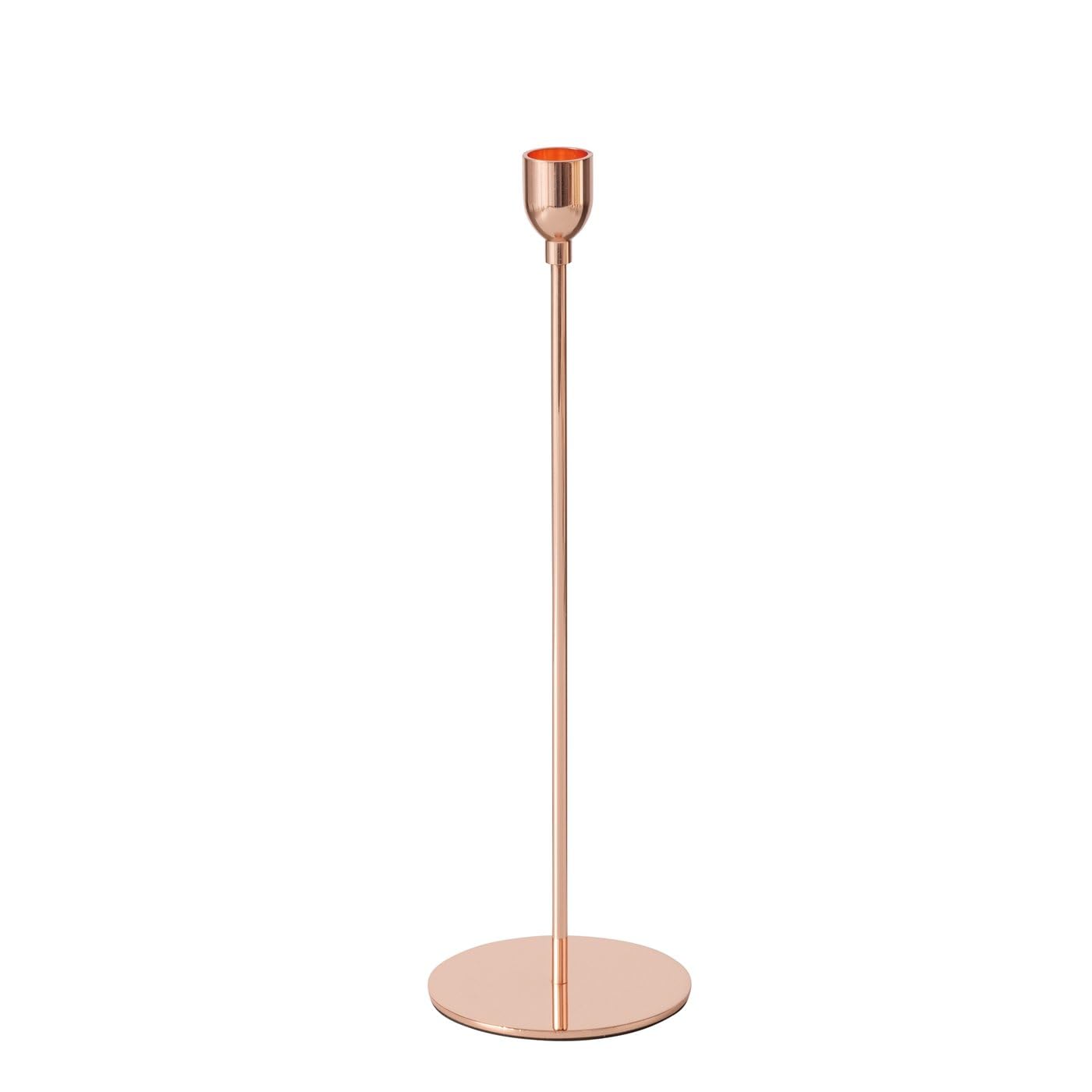Kerzenständer Set Elegance, 3-teilig, Roségold, 23/27,5/32,5 cm, Metall