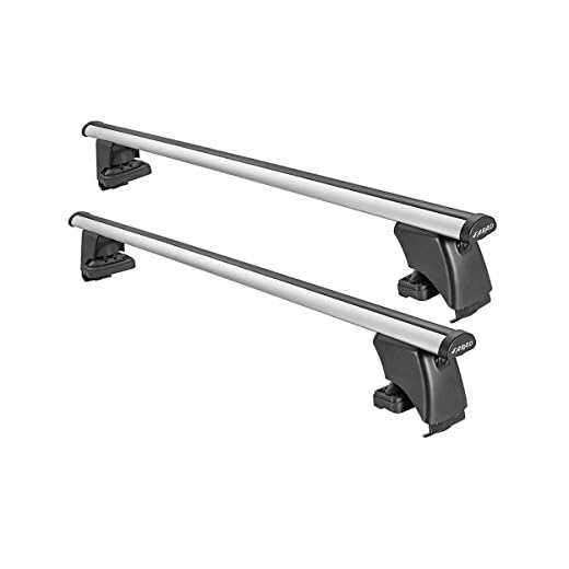 Farad TO99F28 - BARRAS DE TECHO DE ALUMINIO PARA COCHES SIN RAILES