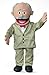Silly Puppets Pops Marionnette de grand-père hispanique professionnelle avec jambes amovibles, corps entier ou demi-corps, 75 cm