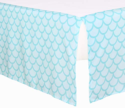 The Peanutshell Sea Sweeties Pink And Blue Crib Bedding Sets For Baby Girls | 4 Piece Nursery Set | Crib Comforter, Fitted Crib Sheet, Crib Skirt With Plush Whale #TOP3