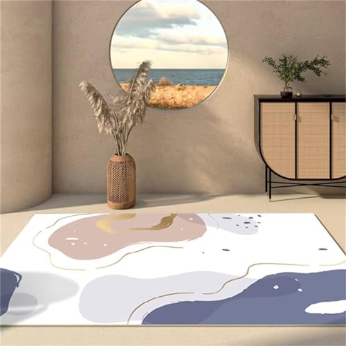 Tapis salle a manger lavable 80x150cm au design moderne - 2
