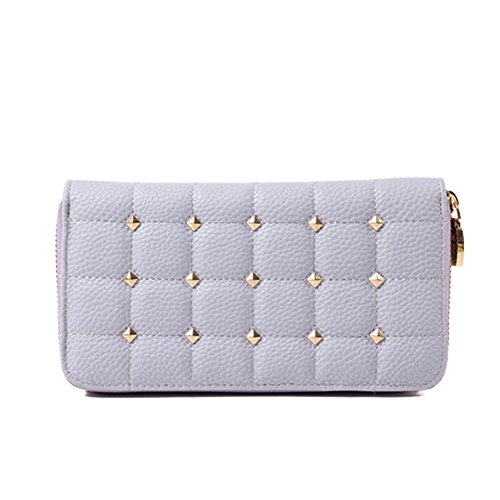 Grand portefeuille femme zippé anti-encombrement pour organiser vos papiers