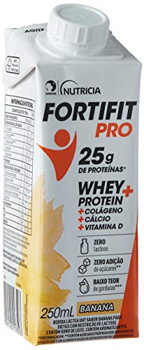 Fortifit Pro Banana, Danone Nutricia, Bebida Láctea Fortifit Pro Danone, 250ml