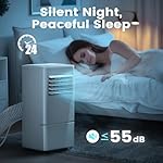 Air Choice Portable Air Conditioner, 10000 BTU Air Conditioner Portable for Room Up to 450 Sq.Ft, Remote Control, 24H Timer, Dehumidifier & Fan Modes, 3-in-1 AC Unit with Window Kit for Home Office - Image 4