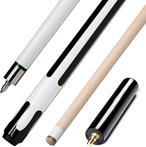 Taco de billar 57 pulgadas maple canadiense tipó 13 mm blanco