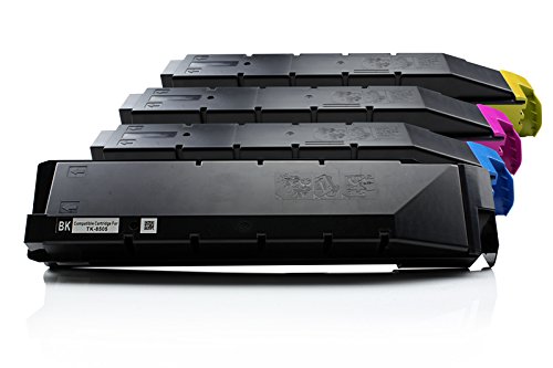 Rebuilt do Kyocera TASKalfa 500 ci - TK-855 / 1T02H70EU0 & 1T02H7CEU0 & 1T02H7BEU0 & 1T02H7AEU0 - Toner zestaw ekonomiczny czarny, cyjan, magenta, żółty - do ok. 1 x 25 00 & 3 x 18 000 stron (5% pokrycia)
