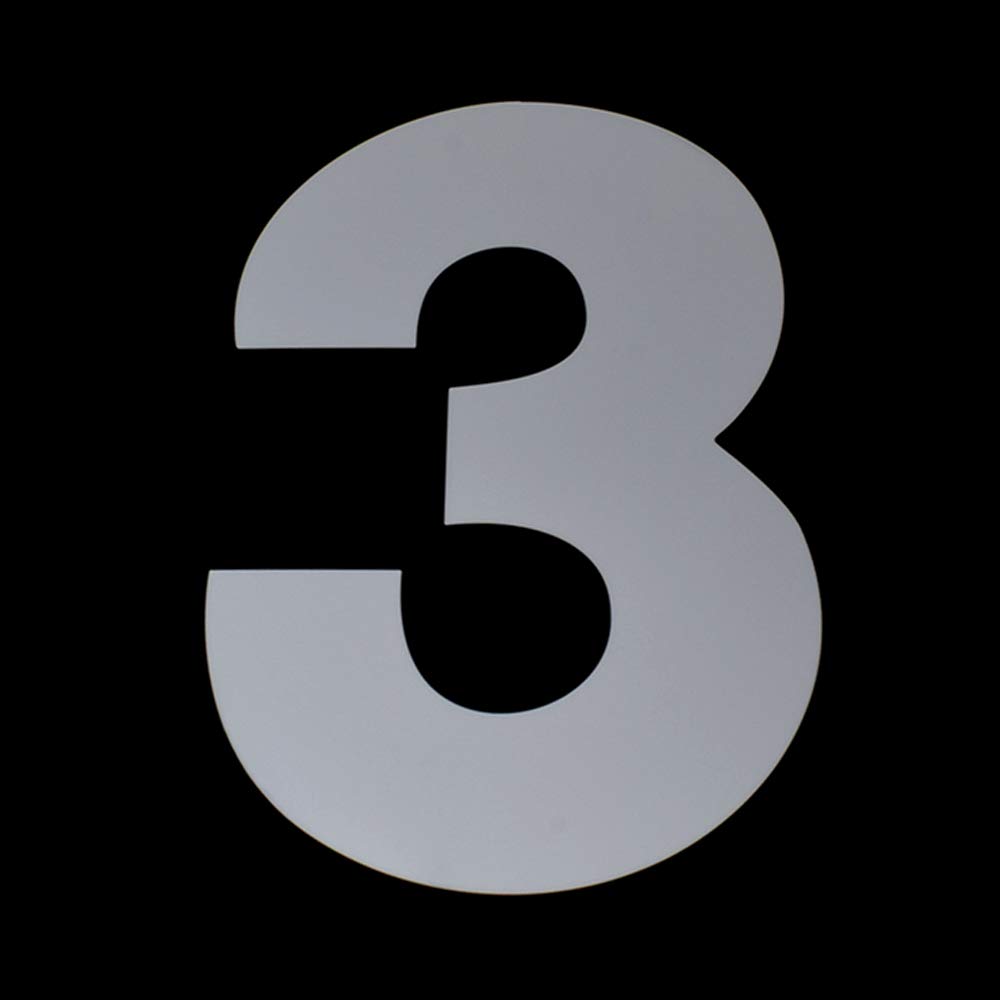 Numeral Cake Stencils - 0-8 Arabic Numbers -9