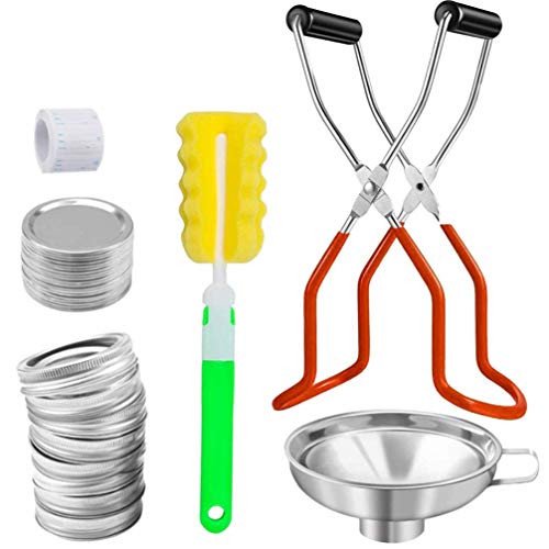 Cabilock Conjunto de Funil de Conserva e Levantador de Pote para Conserva