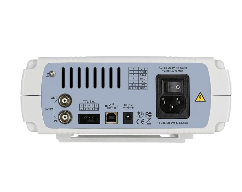 Image of 80MHz Dual Channel Signal Generator, Arbitrary Waveform Function Generator, Frequency Counter Meter, 275MSa /s 14Bits 2.8 inch Display
