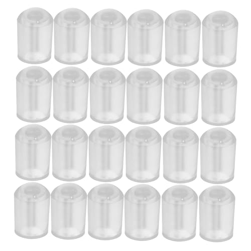 Angoily 100Pcs Hanger Hook End Caps PVC Protective Tips for Clothes Wire Hooks Durable Covers for Safety and Noise Reduction Easy Installation for Home Office School Use