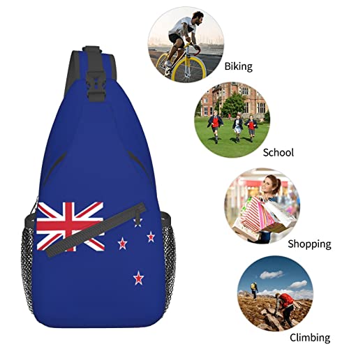 Mochila bandolera New Zealand para senderismo unisex miniatura 7