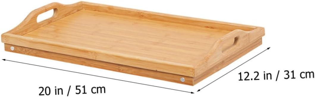 Eco-friendly Bamboo Laptop Bed Tray Writing Table Study Bed Desk Lap Desk Foldable