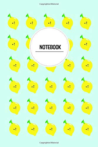 Notebook: Lemon Journal, Softcover (6x9 inches) with 120 lined pages