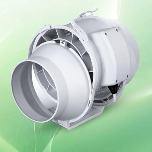 Extracteur d'air salle de bain ventilateur extraction silencieux et aérateur de gaine - 4
