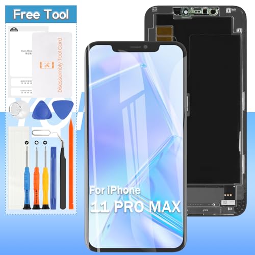 A-MIND For iPhone 11 Pro Max tpl ʌCp Incell ^b`plZbg 6.5 C` A2218, A2161, A2220 tpl KX XN[Cp[c fW^CU CHZbgt+یt