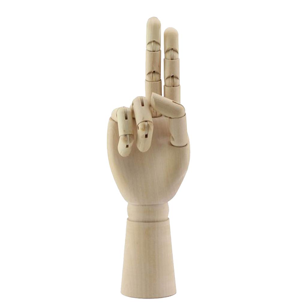 5 Set 18cm Holz Schaufensterpuppe Hände Kinder Rechtshänder Modell Skizzieren Zeichnen Hand