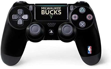 Skinit Decal Gaming Skin Compatible with PS4 Pro/Slim Controller - Officially Licensed NBA Milwaukee Bucks Camo Digi Design
