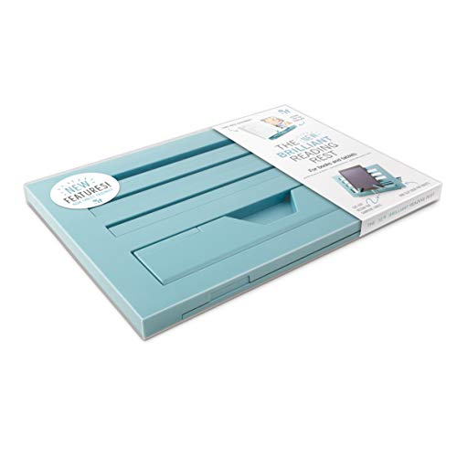 IF The Brilliant Soft Blue Rest, Recipe Book Holder, Tablet Stand, Hands Free Reading, us:one Size