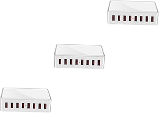 UKCOCO 3Pcs Carregador Tablet Estação De Carregamento Estação De Carregamento De Mesa Estação De Carregamento USB Estação De Carregamento USB Hub De Carregamento De Telefone Celular
