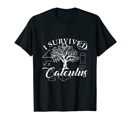 I Survived Calculus, Easy Calculus, Gifts for Math Lover T-Shirt