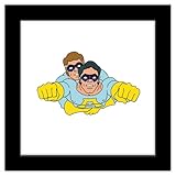 Trends International Gallery Pops Saturday Night Live - Ambiguously Gay Duo Flight Graphic Wall Art, 12