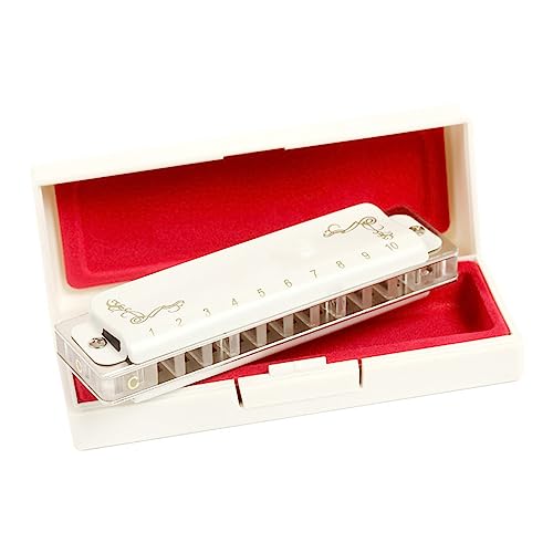 PacuM Harmonica par Instrument Clé Harmonica Diatonique Clé de 10 Trous Harpe Orgue à Bouche Harmonica for Adultes Professionnels Harmonica - Les Beatles, Paul McCartney, John Lennon, RIngo Starr, George Harrison PacuM Harmonica par Instrument Clé Harmonica Diatonique Clé de 10 Trous Harpe Orgue à Bouche Harmonica for Adultes Professionnels Harmonica – Image 3