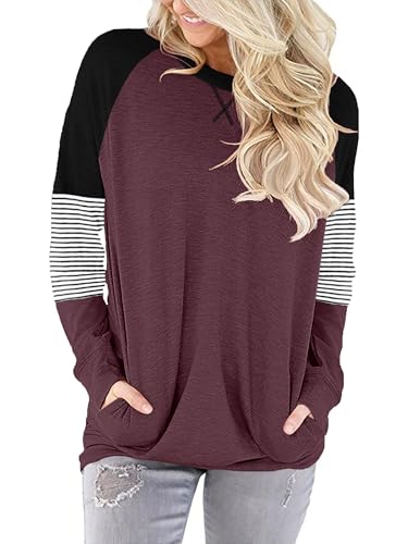 onlypuff Long Sleeve Shirts for Women Tunic Top fall Outfit Ladies Blouse L by onlypuff - Used condition - Image 6