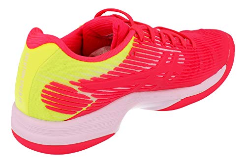 ASICS ASICS Solution Speed FF Indoor Womens Tennis Shoes 1042A094 Sneakers Trainers (UK 8.5 US 10.5 EU 42.5, Laser Pink White 702)
